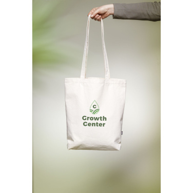 Logotrade business gifts photo of: GRS Recycled Canvas Bag Natural (260 g/m²)