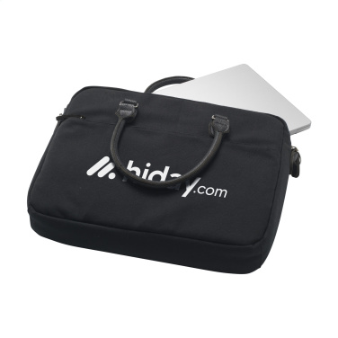 Logo trade promotional products image of: Denver Recycled Canvas 15.6-inch laptop bag