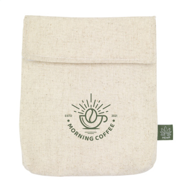 Logo trade advertising products image of: Hemp FoodPouch bag for bread