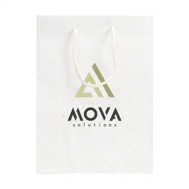Logo trade promotional items picture of: Leaf It Bag recycled with straw fibres (180 g/m²) M