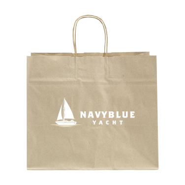 Logotrade promotional merchandise picture of: Leaf It Bag recycled grass paper (90 g/m²) XL