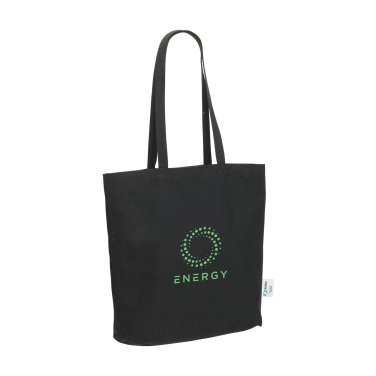 Logo trade promotional item photo of: Wolkat Rabat Recycled Textile Shopper