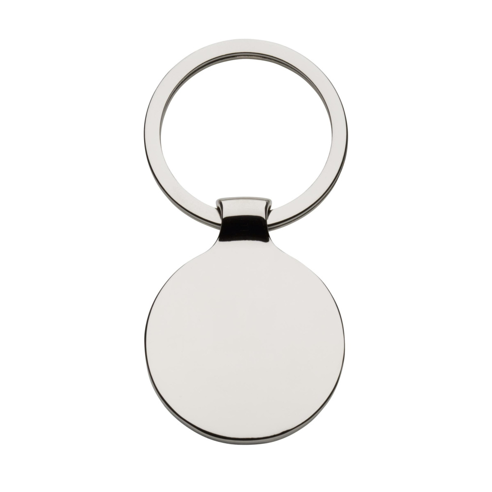 Logo trade advertising products picture of: KeyTag Circle keyring