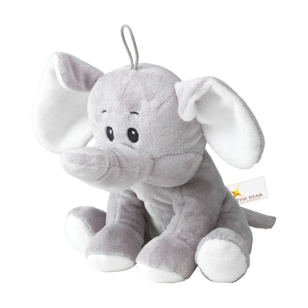 Logo trade corporate gifts picture of: Olly plush elephant cuddly toy