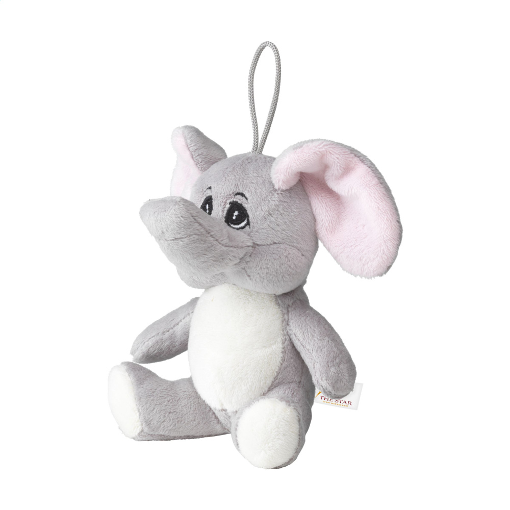 Logo trade promotional merchandise picture of: Animal Friend Elephant cuddle toy