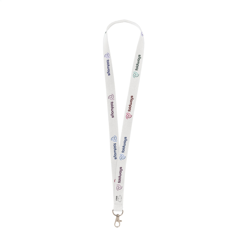 Logo trade promotional products picture of: Lanyard Sublimation RPET 2 cm keycord