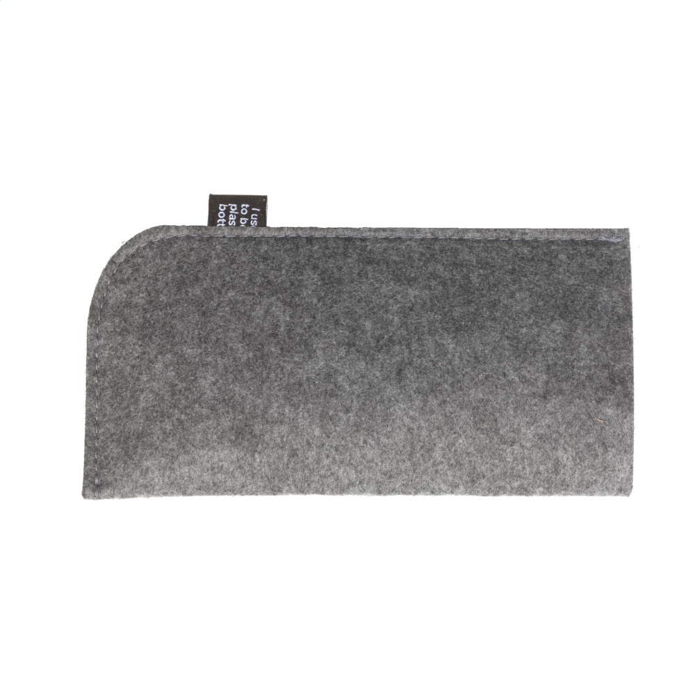 Logo trade corporate gifts image of: Feltro GRS RPET Pouch for glasses