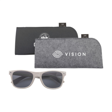 Logotrade promotional merchandise photo of: Feltro GRS RPET Pouch for glasses