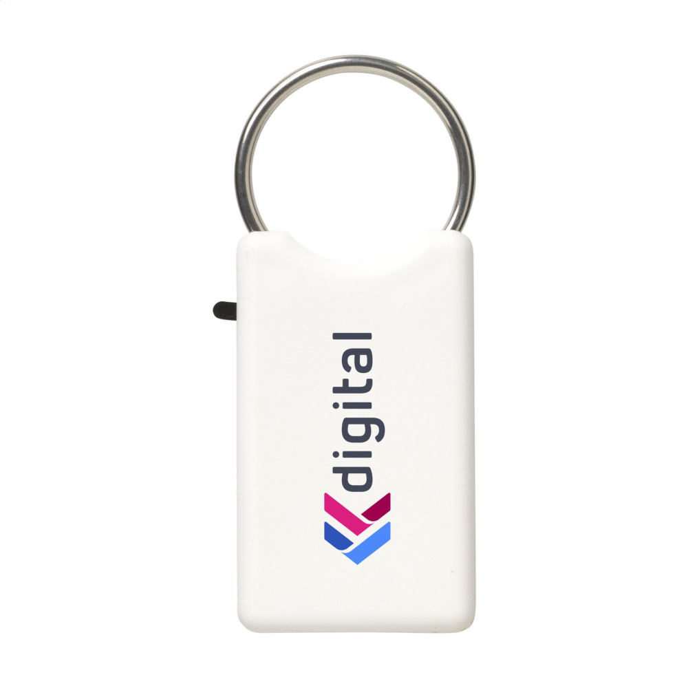 Logotrade promotional giveaways photo of: Safe GRS Recycled Key Ring