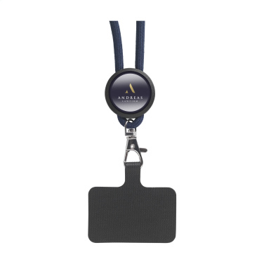 Logotrade corporate gifts photo of: Lace Lanyard GRS RPET 5 mm keycord