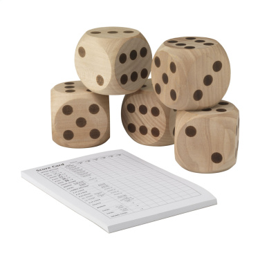 Logo trade promotional gifts image of: Outdoor Dice Game