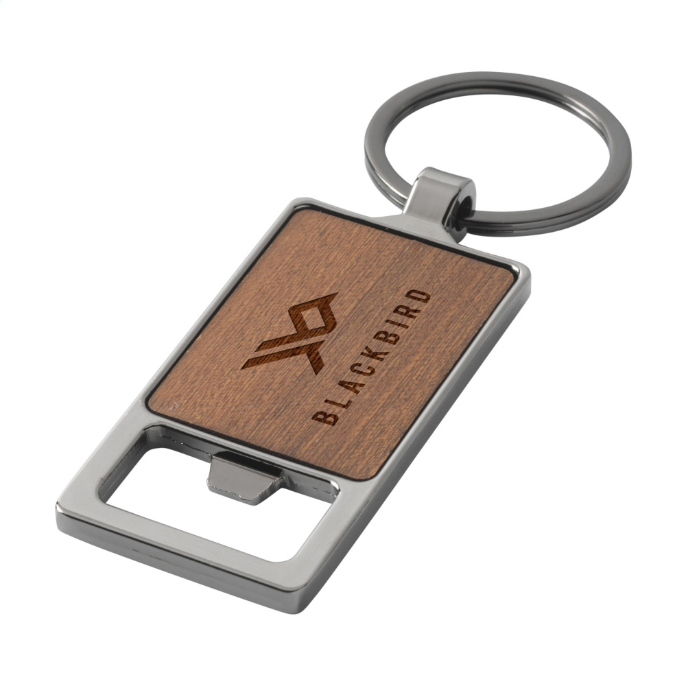 Logotrade promotional merchandise photo of: Sammy bottle opener / keyring