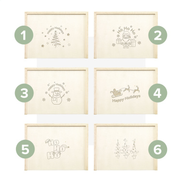 Logotrade promotional product image of: Recycled Playing Cards Double X-Mas