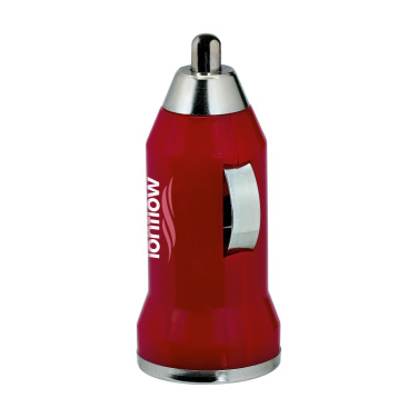 Logo trade promotional merchandise photo of: USB CarCharger plug