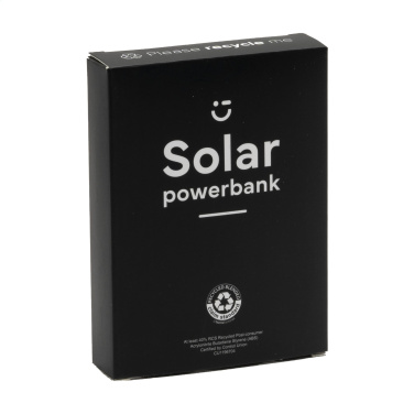 Logo trade corporate gifts picture of: Solar RCS Powerbank 4000 power charger