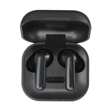 Logotrade promotional product picture of: Aron TWS Wireless Earbuds in Charging Case