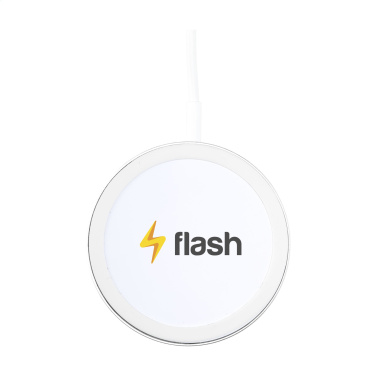 Logo trade promotional merchandise photo of: Force MagSafe 10W Recycled Wireless Charger