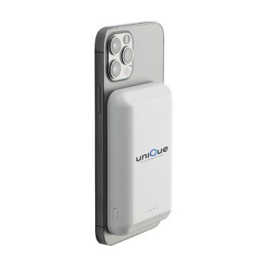 Logotrade advertising products photo of: Force Magnetic RCS Recycled Wireless Powerbank 5000