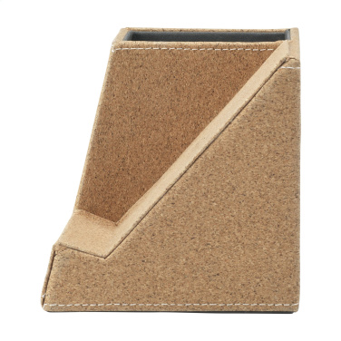 Logo trade promotional product photo of: Ecork Pen Holder Wireless Charger