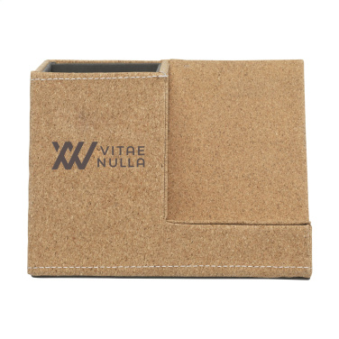 Logotrade advertising product picture of: Ecork Pen Holder Wireless Charger