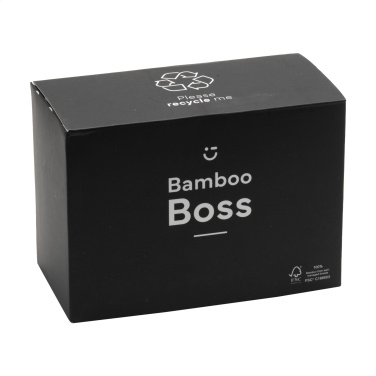 Logotrade promotional items photo of: Bamboo Boss 15W charger/pen holder