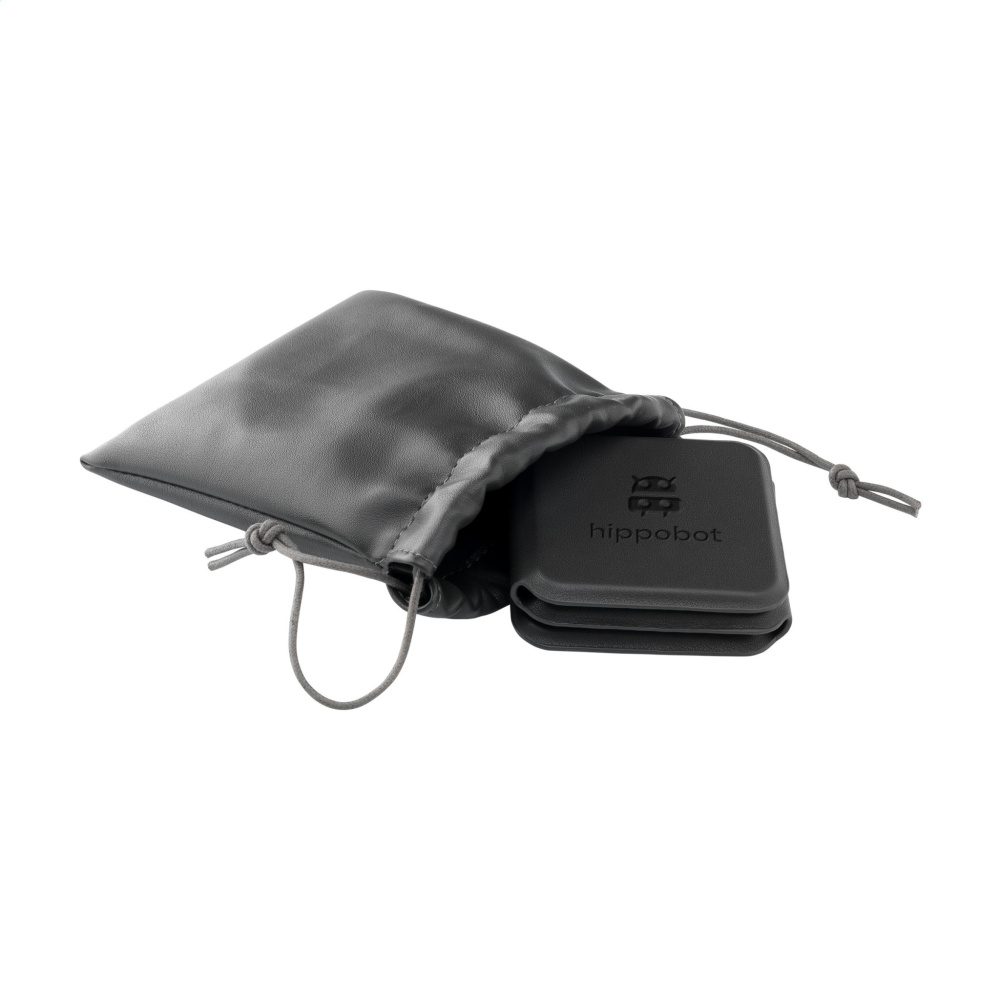 Logo trade corporate gifts picture of: TriCharge RCS  Recycled PU Wireless Charger