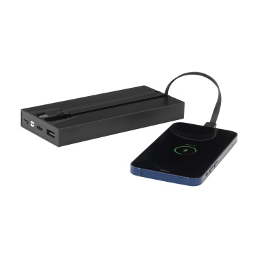 Logo trade promotional merchandise image of: Rely Powerbank 10000 RCS Recycled Alu