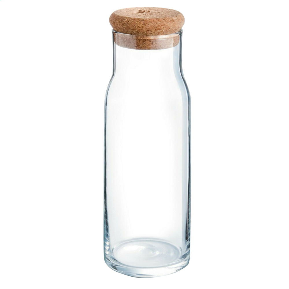 Logo trade promotional merchandise photo of: Algarve Carafe 1 L with a cork cap