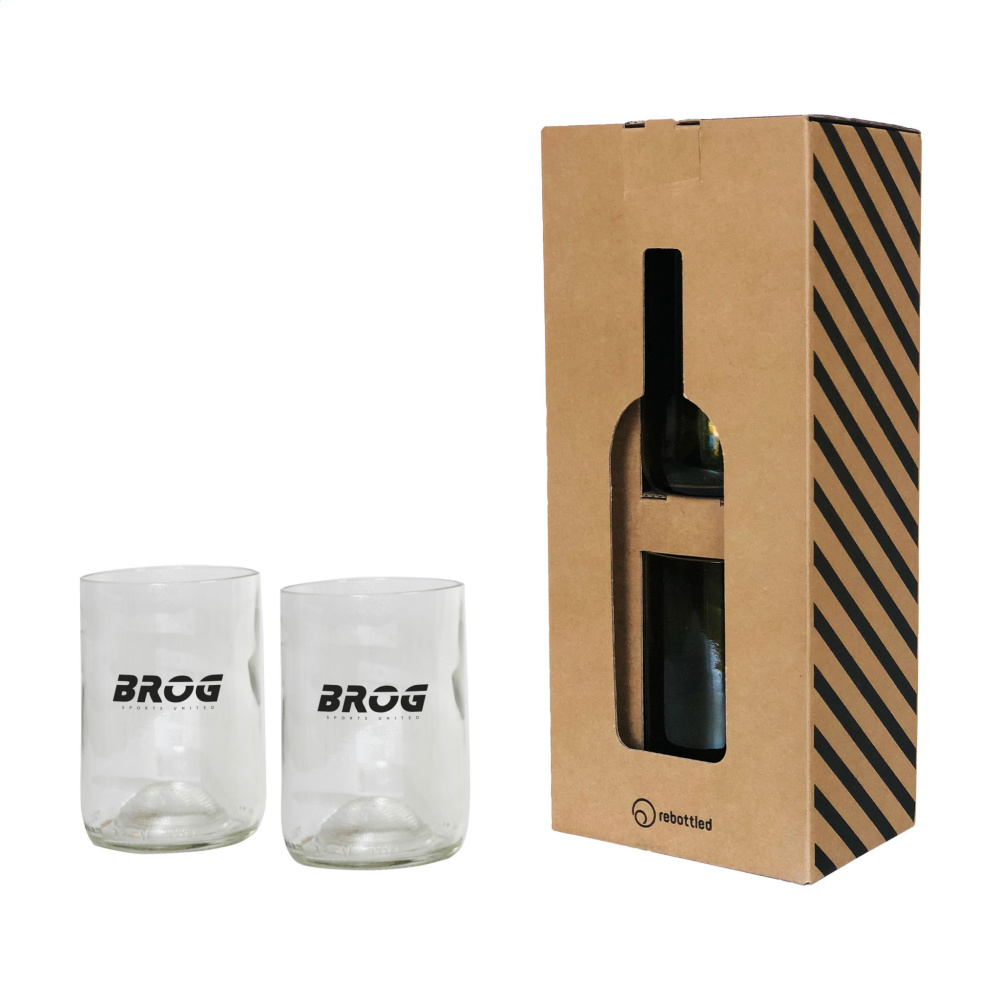Logo trade corporate gift photo of: Rebottled® Tumbler 2-pack drinking glass