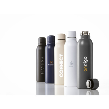 Logo trade advertising products picture of: Helios RCS Recycled Steel Bottle 470 ml