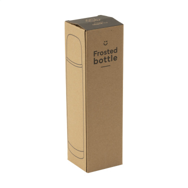 Logotrade corporate gifts photo of: Frosted Bottle RCS Recycled Steel 500 ml thermo bottle