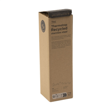 Logotrade promotional gift image of: Thermotop Midi RCS Recycled Steel 500 ml thermo bottle