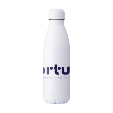 Logo trade promotional merchandise image of: Topflask Premium RCS Recycled Steel drinking bottle