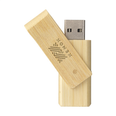 Logotrade promotional gift image of: USB Waya Bamboo  32 GB