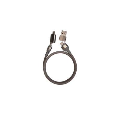 Logotrade promotional product image of: Charging cable with data transfer DONNES Pierre Cardin