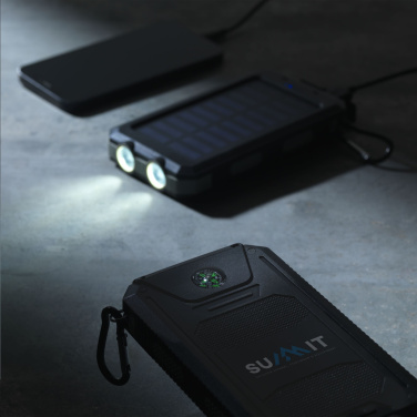 Logo trade promotional merchandise photo of: Trail RCS Solar Charger Compass 8000