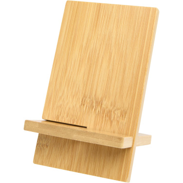 Logo trade advertising product photo of: Ceibo detachable bamboo phone stand