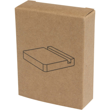 Logo trade promotional products image of: Ebla bamboo phone stand