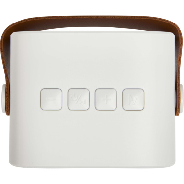 Logo trade advertising products picture of: Diya 3W wireless recycled plastic speaker