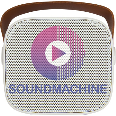 Logo trade promotional gifts picture of: Diya 3W wireless recycled plastic speaker