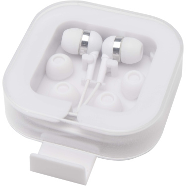 Logotrade promotional merchandise picture of: Dofida wired Type-C earbuds with recycled plastic storage box