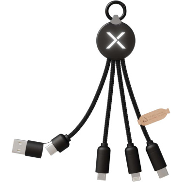 Logo trade promotional product photo of: SCX.design C14 15W 5-in-1 charging cable