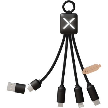 Logotrade business gift image of: SCX.design C13 15W 5-in-1 charging cable