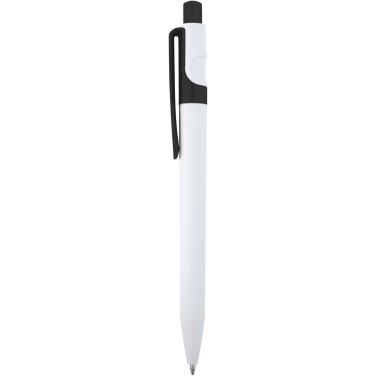 Logo trade promotional gift photo of: Unica recycled plastic ballpoint pen (black ink)