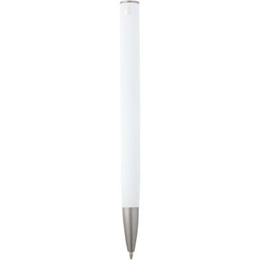 Logo trade advertising product photo of: Ziggur aluminium ballpoint pen (blue ink)