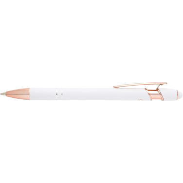 Logotrade promotional products photo of: Nanna ballpoint pen with rose gold finish (blue ink)