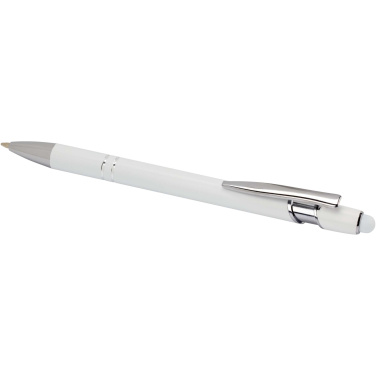 Logo trade promotional product photo of: Kish ballpoint pen with silver finish (blue ink)