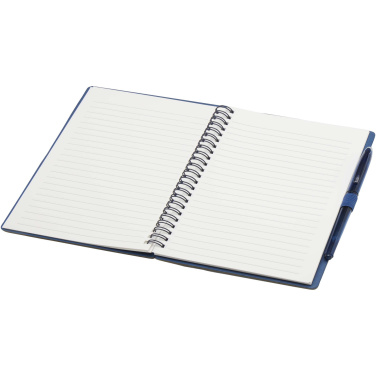 Logo trade promotional gifts picture of: Slate reusable soft cover notebook and pen set (black ink)