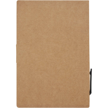 Logotrade promotional giveaway picture of: Swift sticky notes booklet with ballpoint pen (black ink)