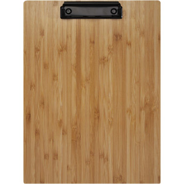 Logo trade promotional merchandise photo of: Tavula bamboo clipboard